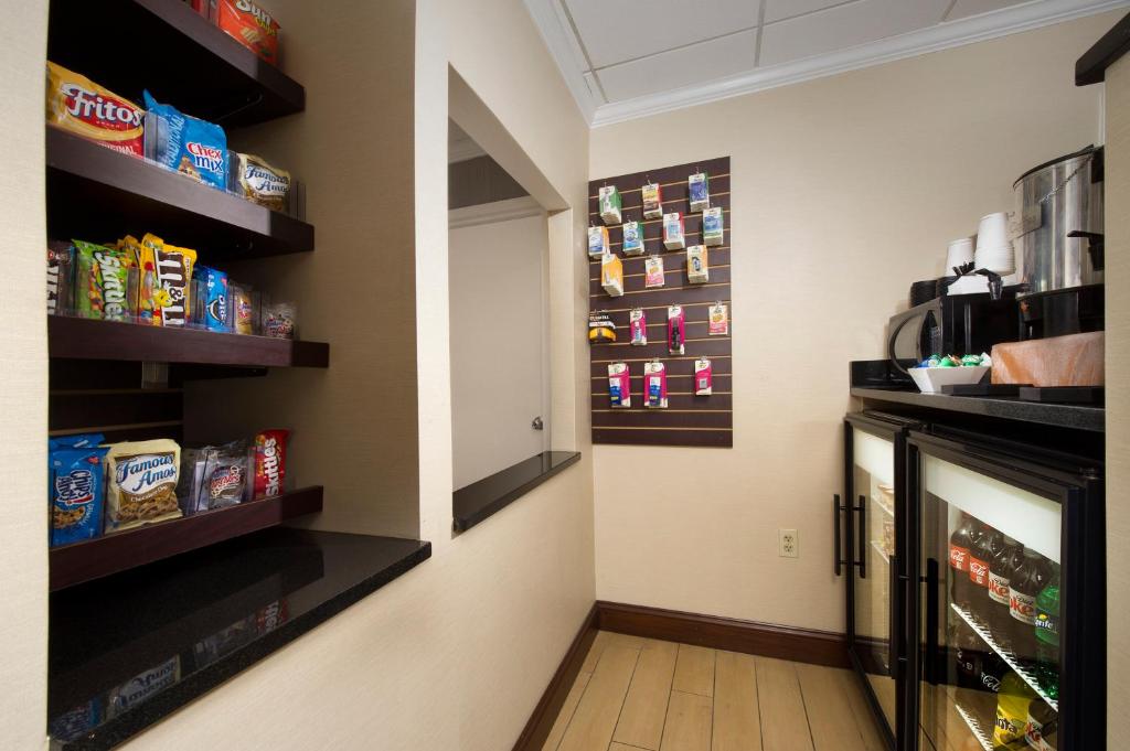 Hotel pantry area